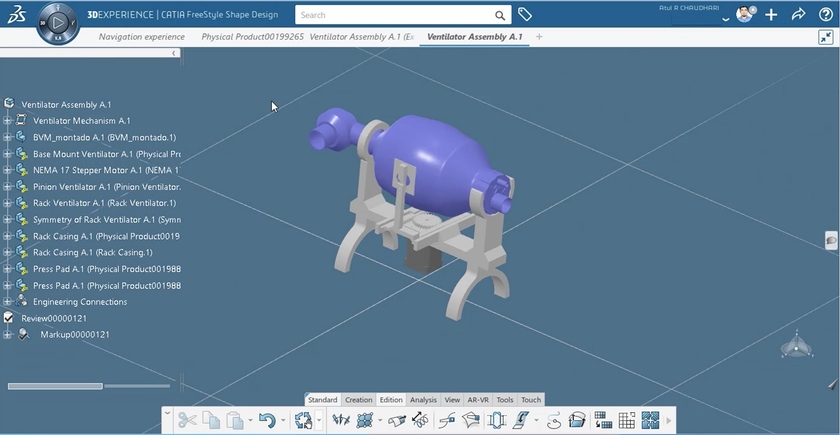 Разработка интеллектуального аппарата искусственной вентиляции легких