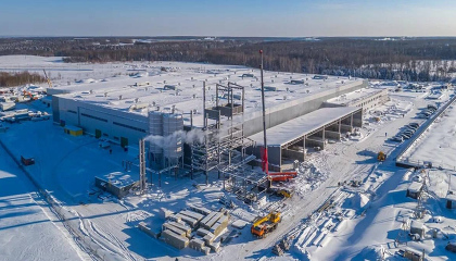 В Подмосковье за 4,3 млрд рублей построили новый завод крупнопанельного домостроения