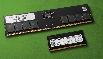 GS Nanotech выпустила память DDR5 на базе российской печатной платы