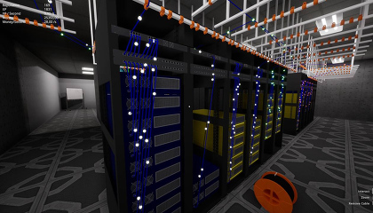 Выпущена игра, в которой нужно строить дата-центр с нуля. ВИДЕО