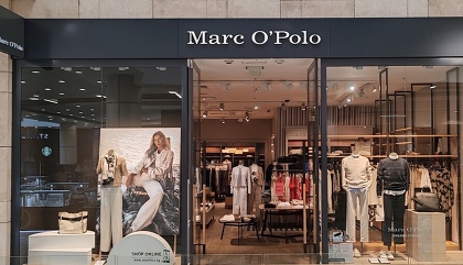 Немецкая сеть магазинов одежды Marc O'Polo увеличила годовую выручку в России на 7% до 4,6 млрд рублей