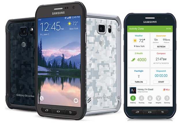 Samsung Galaxy S6 Active — самый защищенный флагманский смартфон в истории южнокорейского производителя