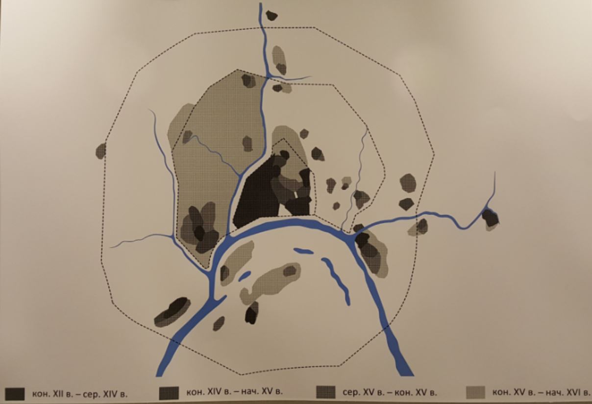 Археологическая карта москвы