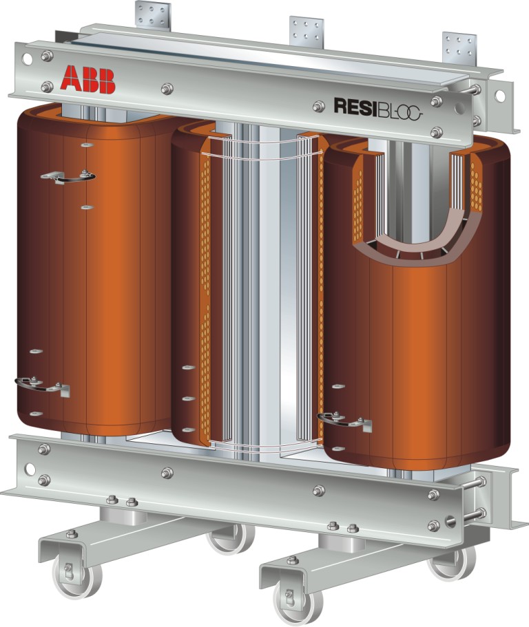 ABB Resibloc dry transformers
