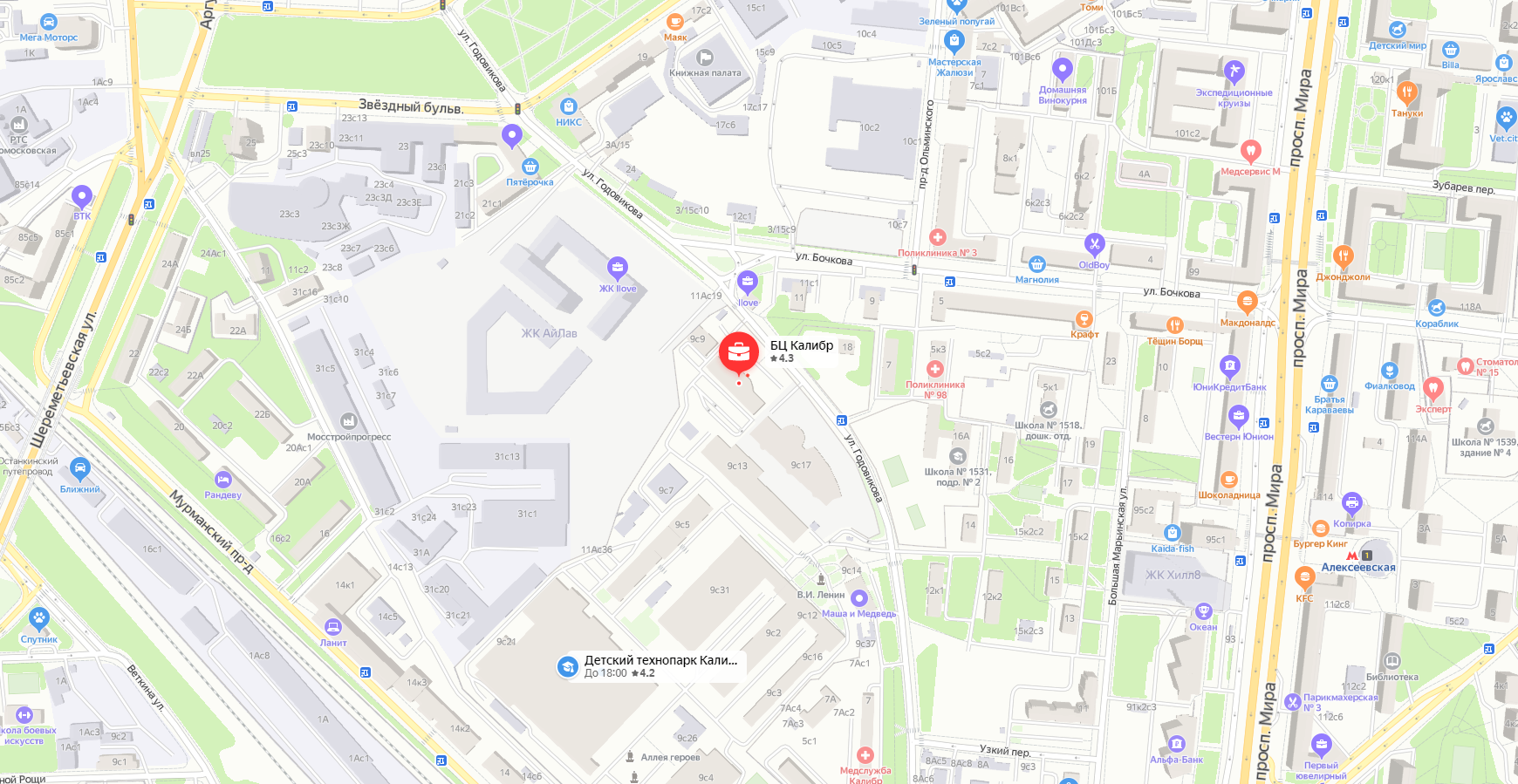 Магазин Технопарк В Москве На Карте