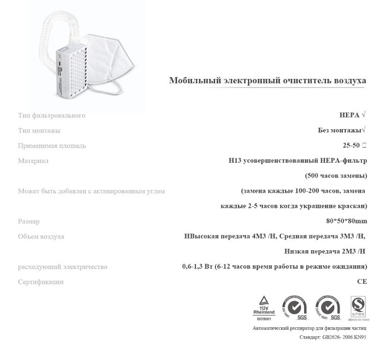 Спецификации