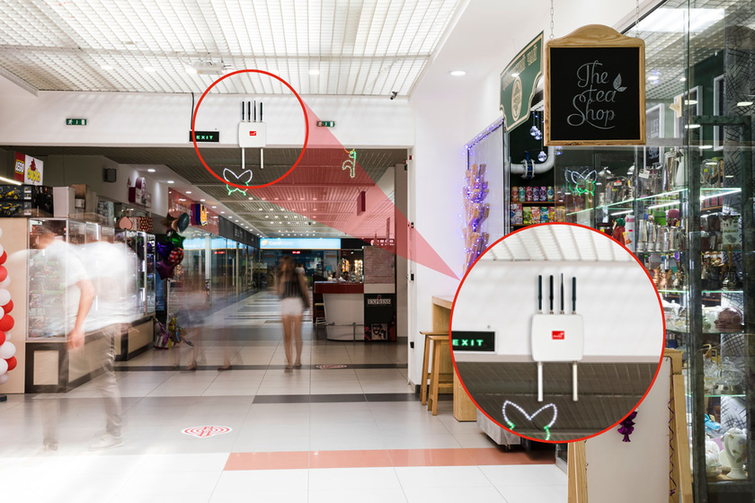 Установка сканера Meshlium