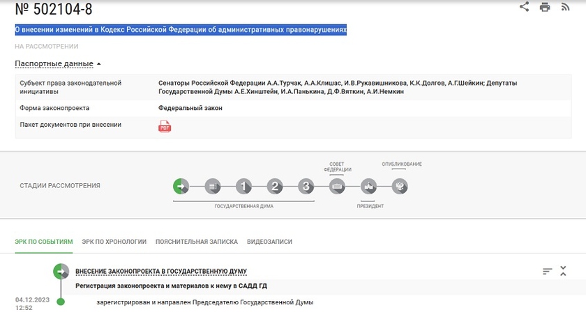 Утечка персональных данных и введение оборотных штрафов за неё