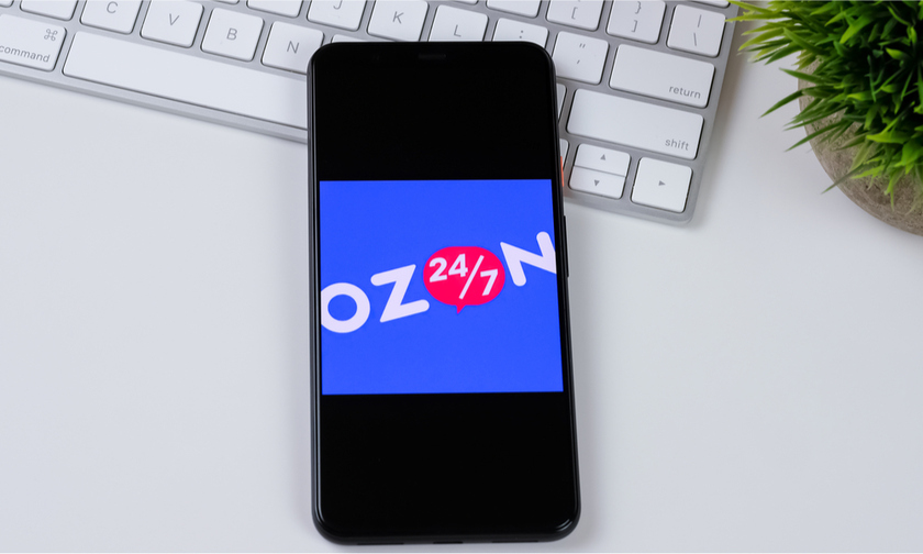 Ozon на своем автомобиле