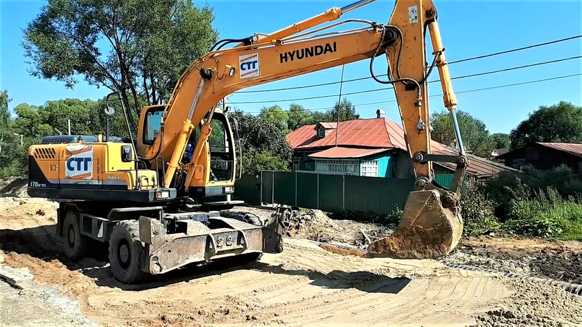 Экскаватор hyundai 170