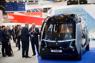 Беспилотный автобус камаз