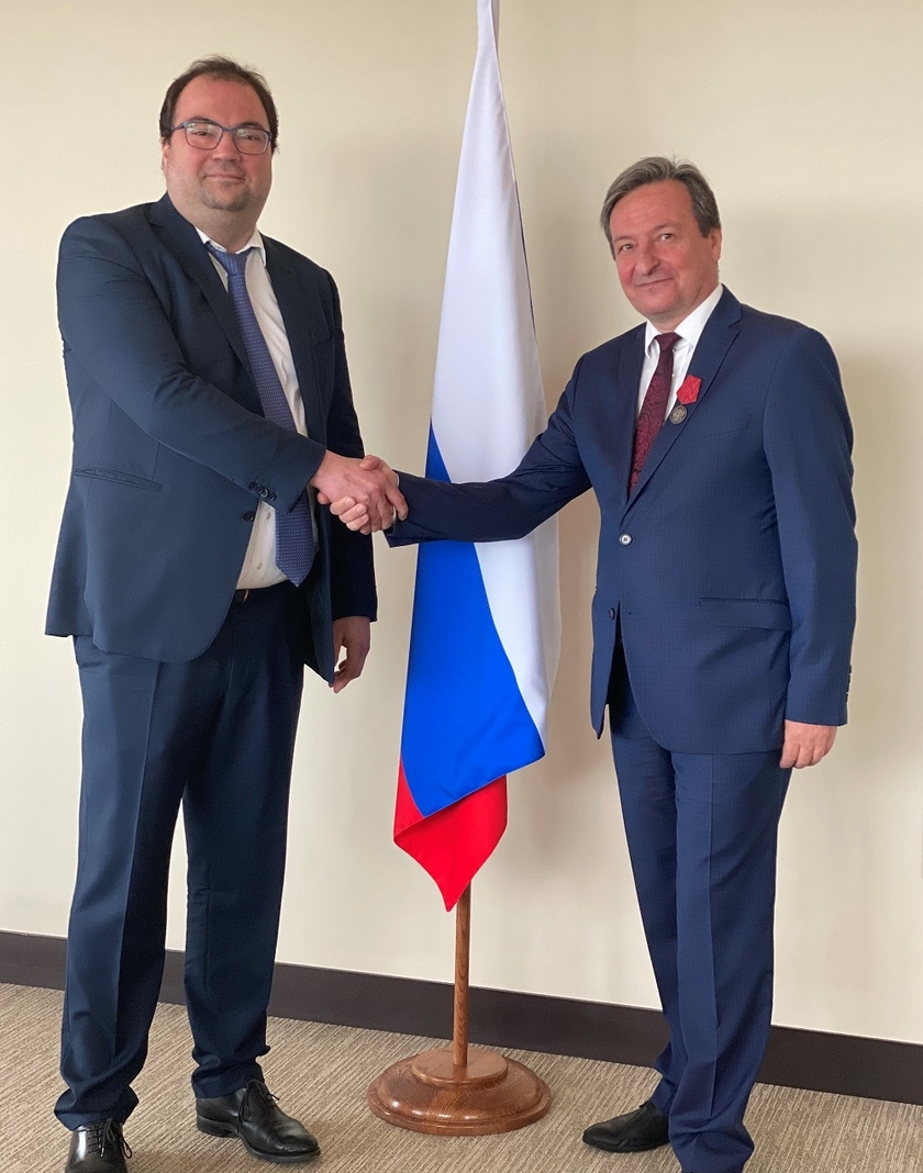 Получение ордена «За заслуги перед Отечеством» II степени