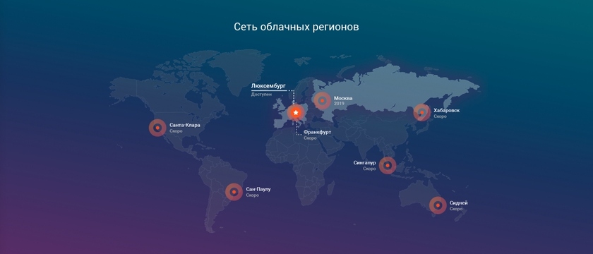 Запуск публичного облака в Москве